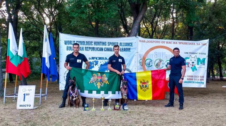 Echipele canine ale Poliției de Frontieră au obținut locuri de frunte în cadrul săptămânii chinologice europene