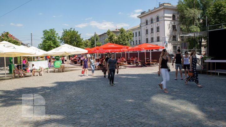 Festival gastronomic pe strada pietonală din Capitală (FOTOREPORT)