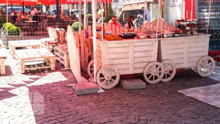 Festival gastronomic pe strada pietonală din Capitală (FOTOREPORT)