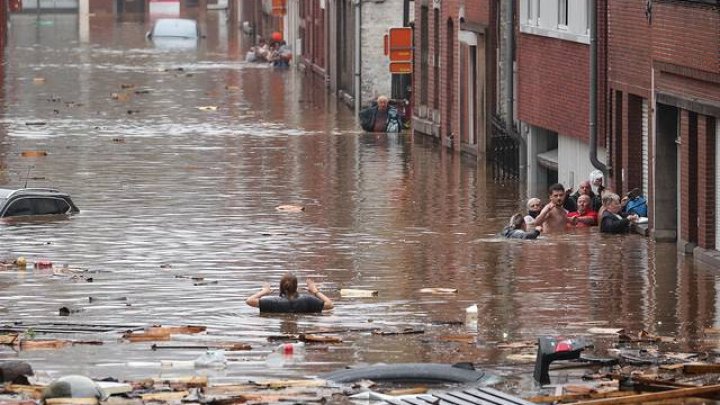 Bilanțul victimelor inundațiilor catastrofale de săptămâna trecută în Belgia, în creștere