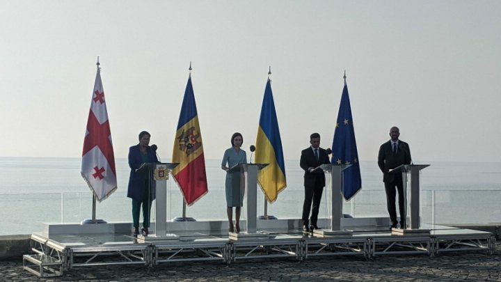 Republica Moldova, Georgia și Ucraina au semnat Declarația comună a Liderilor Partenerilor Asociați ai UE