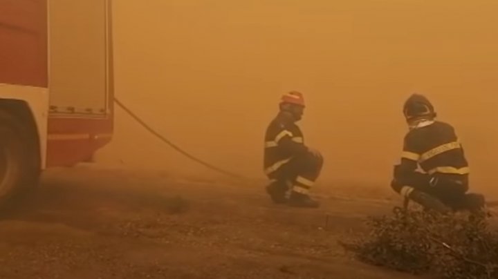 IMAGINI APOCALIPTICE în Sardinia. Italia a cerut ajutorul ţărilor vecine pentru a lupta împotriva incendiilor devastatoare