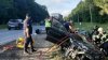 Accident GRAV pe traseul Leușeni-Chișinău, în apropiere de Lozova. O persoană a decedat, iar doi copii au fost duşi la spital