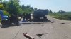 ACCIDENT DE GROAZĂ la Cimişlia. Un tractor, rupt în două. Şoferul a murit pe loc (FOTO)