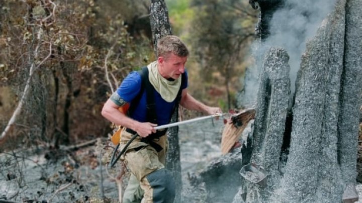 Mărturii din infernul incendiilor din Grecia: "Aici e ca la război". Ce spun salvatorii moldoveni (VIDEO)