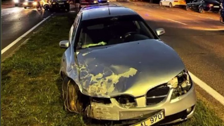 Accident TERIBIL la Botanica. O femeie a ajuns la spital (VIDEO)