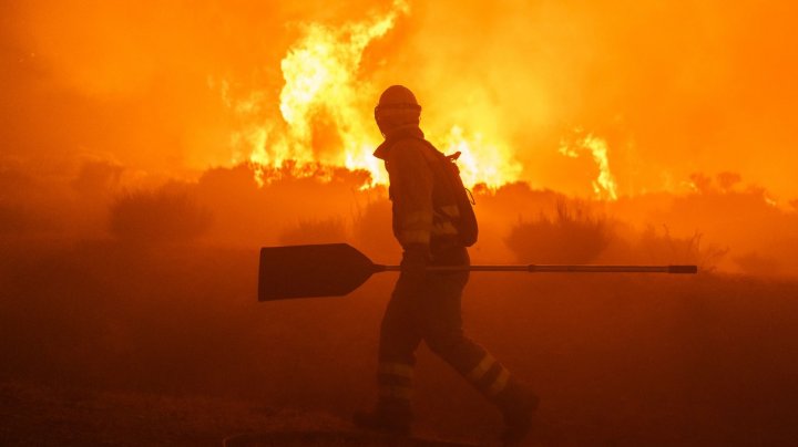 Incendii în Spania, după ce s-au înregistrat temperaturi record