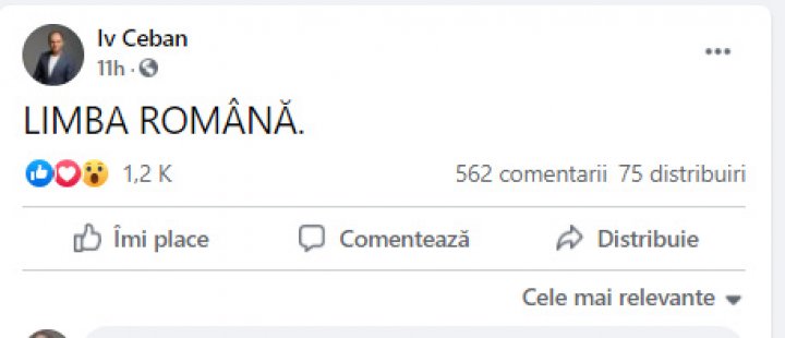 Dodon în contrazice pe Ceban: Să ne iubim limba, cea a părinților și bunicilor - limba moldovenească!