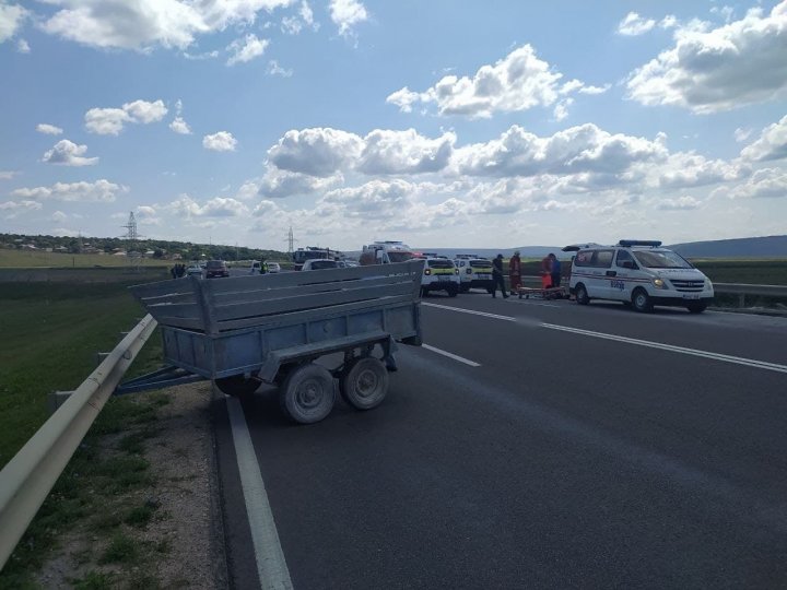 ACCIDENT CUMPLIT în raionul Orhei. Sunt VICTIME (VIDEO/FOTO)