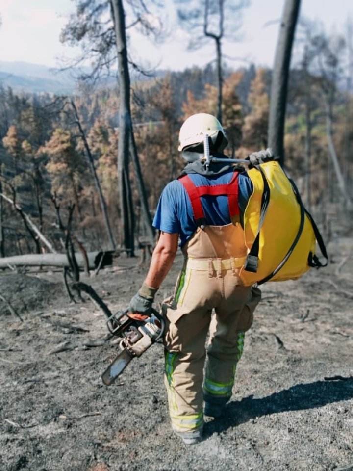 Peste 260 de incendii au fost stinse de pompierii moldoveni în Grecia (VIDEO/FOTO)