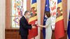 Maia Sandu i-a conferit Ordinul de Onoare Ambasadorului Republicii Franceze, Pascal Le Deunff