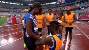 Eveniment EMOȚIONANT la Jocurile Paralimpice din Tokyo: O atletă a fost cerută în căsătorie chiar pe pistă 