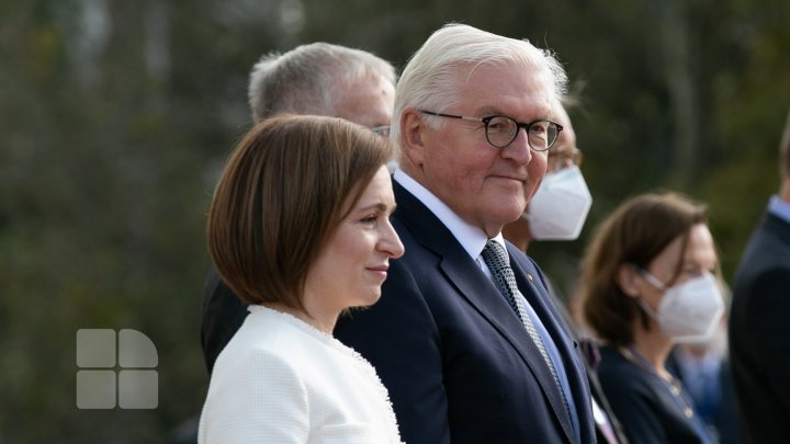 Maia Sandu şi Frank-Walter Steinmeier au discutat despre consolidarea relaţiilor economice dintre Germania şi Republica Moldova (FOTO)