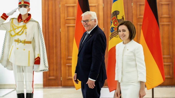 Maia Sandu şi Frank-Walter Steinmeier au discutat despre consolidarea relaţiilor economice dintre Germania şi Republica Moldova (FOTO)