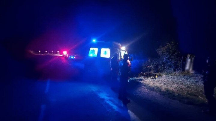 Accident GRAV în raionul Sângerei. Un tânăr de 31 de ani a murit pe loc (FOTO)