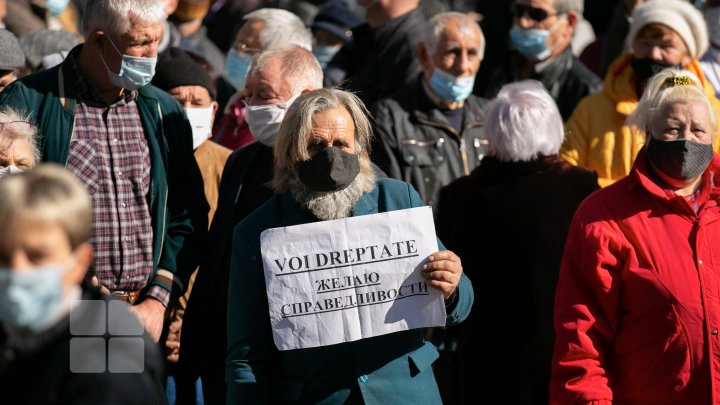 PROTEST în sprijinul procurorului general Alexandr Stoianoglo. "Să spunem NU dictaturii" (FOTO/VIDEO)