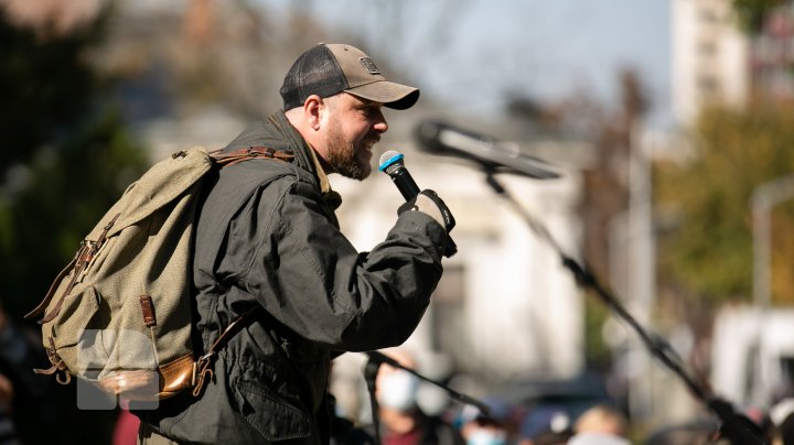 PROTEST în sprijinul procurorului general Alexandr Stoianoglo. "Să spunem NU dictaturii" (FOTO/VIDEO)