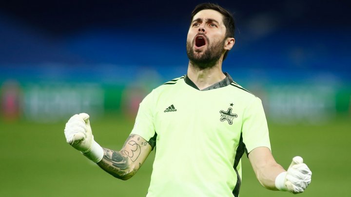 Portarul echipei Sheriff Tiraspol, Giorgos Athanasiadis, de curând a devenit tată