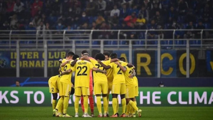 Visul merge mai departe! Sheriff Tiraspol a egalat în fața italienilor de la Internazionale Milano