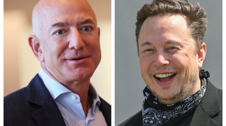 Musk, ironic la adresa lui Bezos după ce l-a depășit în clasamentul celor mai bogați oameni din lume