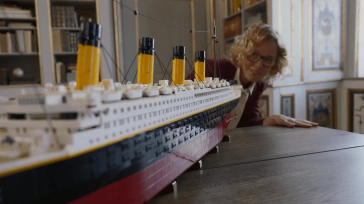 O machetă a vasului Titanic, cel mai mare Lego lansat vreodată. Câte piese conține (FOTO)