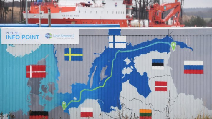 Gazele s-au scumpit în Europa imediat după ce Germania a suspendat procedura de aprobare a gazoductului Nord Stream 2