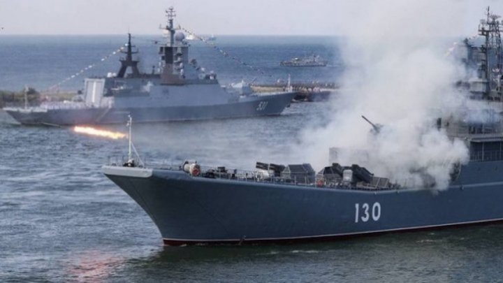 Rusia va bloca transportul maritim în trei zone extinse din Marea Neagră și Azov pentru desfășurarea de noi exerciții militare