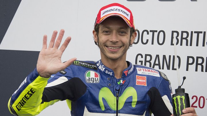 Pilotul italian Valentino Rossi a disputat duminică ultima cursă din carieră