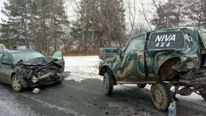 Accident rutier în raionul Nisporeni. O femeie a fost transportată la spital