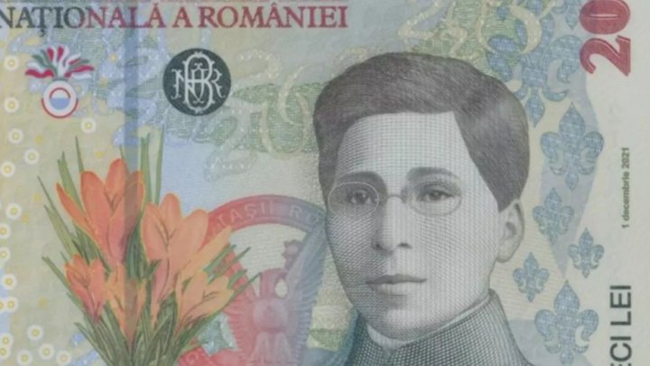 Banca Naţională a României lansează PRIMA BANCNOTĂ cu putere circulatorie pe care este prezentă o personalitate feminină