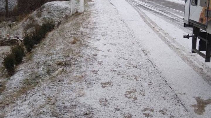 Zăpadă în prima zi de iarnă! NINGE în stânga Nistrului (VIDEO)