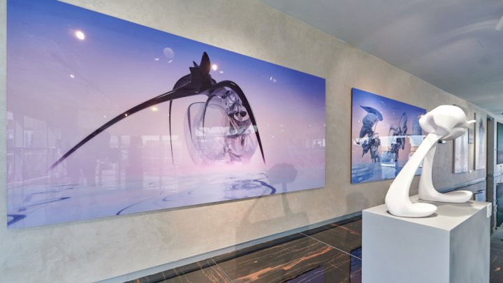 Un pictor din Odesa a surprins Dubaiul cu lucrările prezentate la Expo-2020 (VIDEO)