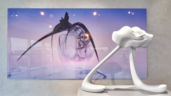 Un pictor din Odesa a surprins Dubaiul cu lucrările prezentate la Expo-2020 (VIDEO)