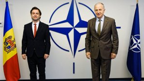 Nicu Popescu, într-o vizită oficială la Bruxelles. Ministrul de Externe s-a întâlnit cu secretarul general al NATO