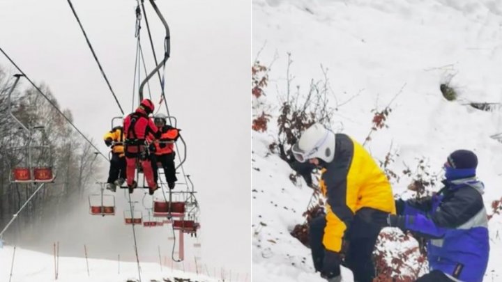 Incident LA ÎNĂLȚIME. 30 de turiști au rămas blocați în telescaun la o stațiune din România