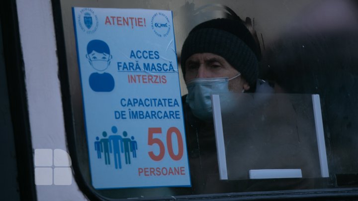 RAZII în transportul public. Moldovenii continuă să ignore regulile epidemiologice (FOTO)