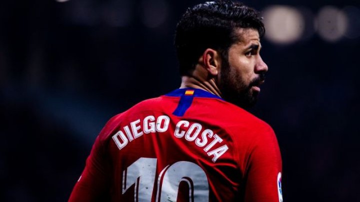 Atacantul Diego Costa a plecat de la campioana braziliei Atletico Minerio