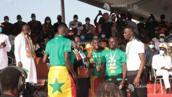 Senegalul i-a premiat cu bani şi terenuri pe câştigătorii Cupei Africii pe Naţiuni