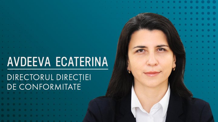 Ecaterina AVDEEVA, director Direcţia Conformitate, membru independent al Comitetului de Conducere FinComBank participă la conferința PRIA AML– Republica Moldova, online, 10 februarie 2022, ora 11.00