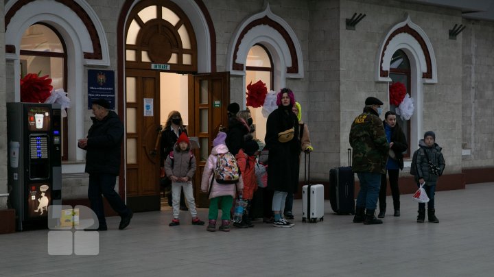 refugiati Calea Ferată din Moldova (FOTOREPORT)