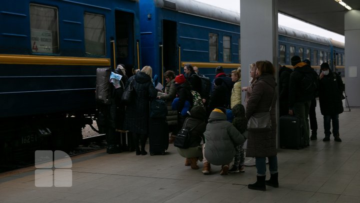 refugiati Calea Ferată din Moldova (FOTOREPORT)