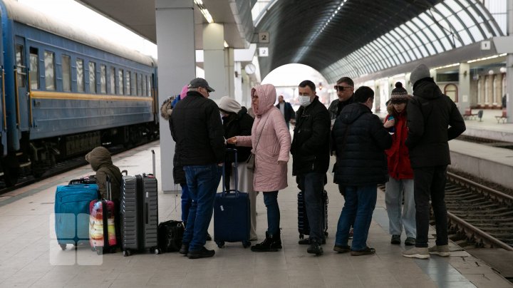 refugiati Calea Ferată din Moldova (FOTOREPORT)