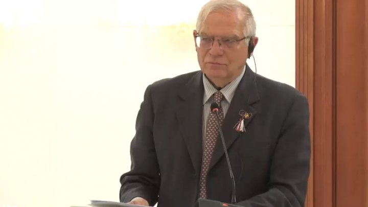 Josep Borrell: Noi sprijinim dreptul RM de a alege cursul politicii externe și credem că Moldova aparține familiei europene