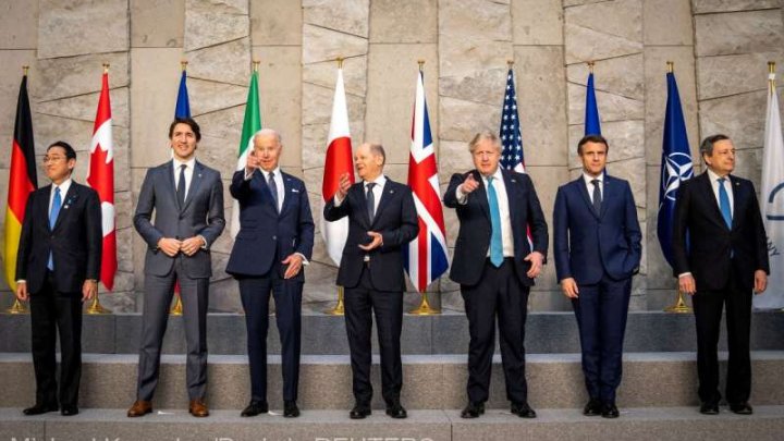 Liderii G7 îi cer Rusiei să nu folosească arme nucleare, chimice sau biologice