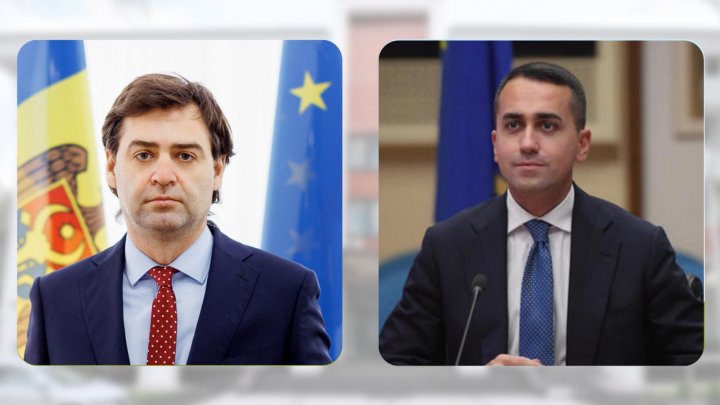 Ministrul de Externe din Italia, Luigi Di Maio, întreprinde o vizită în Moldova