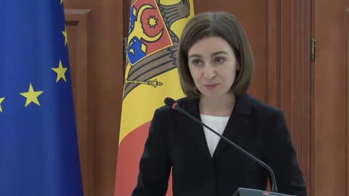 Maia Sandu: Moldovenii au demonstrat că merită o perspectivă europeană clară în familia statelor europene