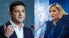 Volodimir Zelenski, mesaj pentru Marine Le Pen, candidată la alegerile prezidenţiale din Franța