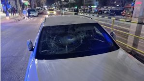 Accident ciudat la Iași: Victima, căutată de poliție, după ce a fugit de la fața locului