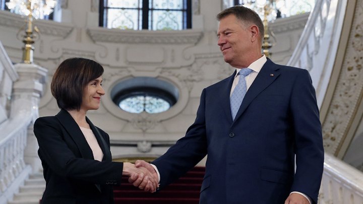 Maia Sandu, vizită oficială la București. Șefa statului se va întâlni cu Klaus Iohannis și Olaf Scholz