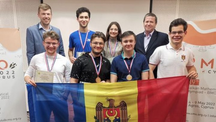 Rezultate REMARCABILE! Echipa Republicii Moldova a obținut câteva medalii  la Olimpiada Balcanică la Matematică